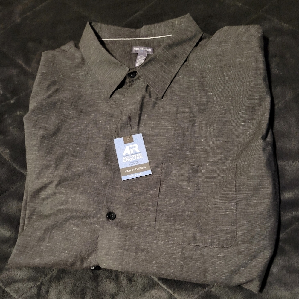 Van Heusen 4XL NWT Casual Shirt